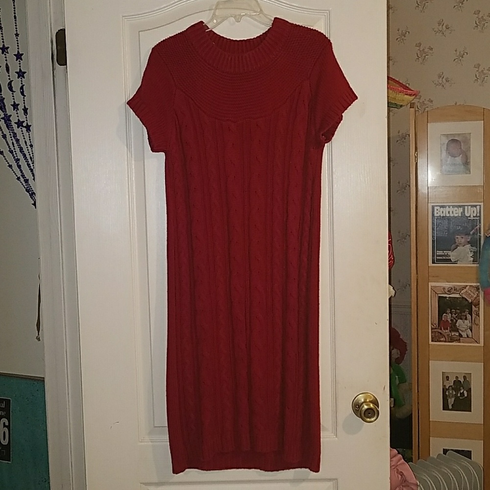 Knit Sweater Dress